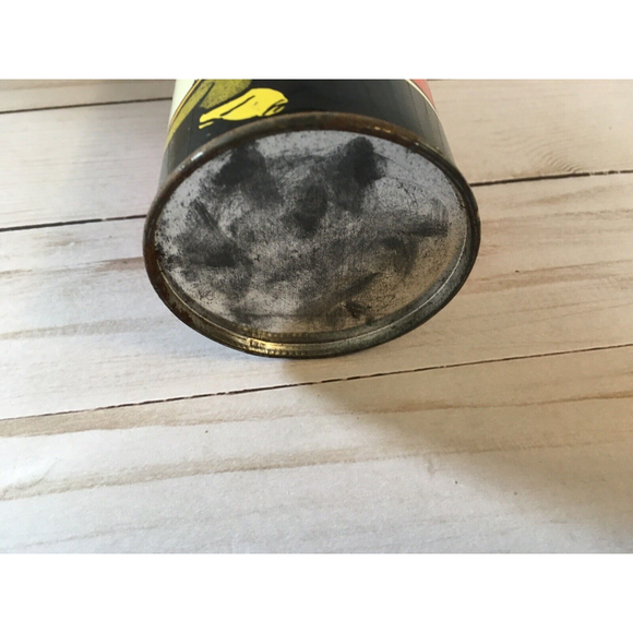 VINTAGE POST OFFICE SAVINGS Tin Can Bank Tin Money Coins - Picture 8 of 8